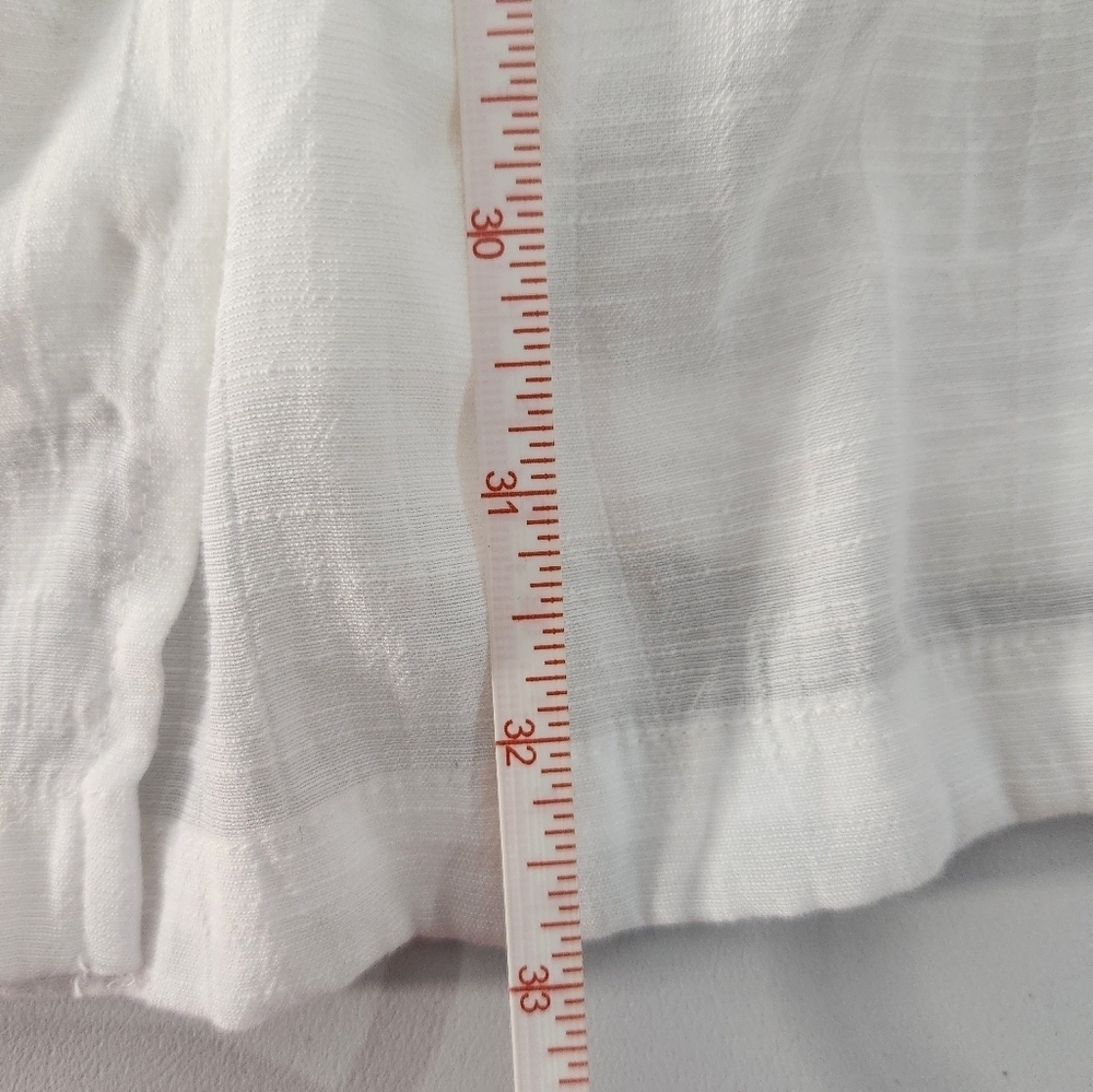 Nine West White Women's Dress, Size Med - Picture 6 of 7